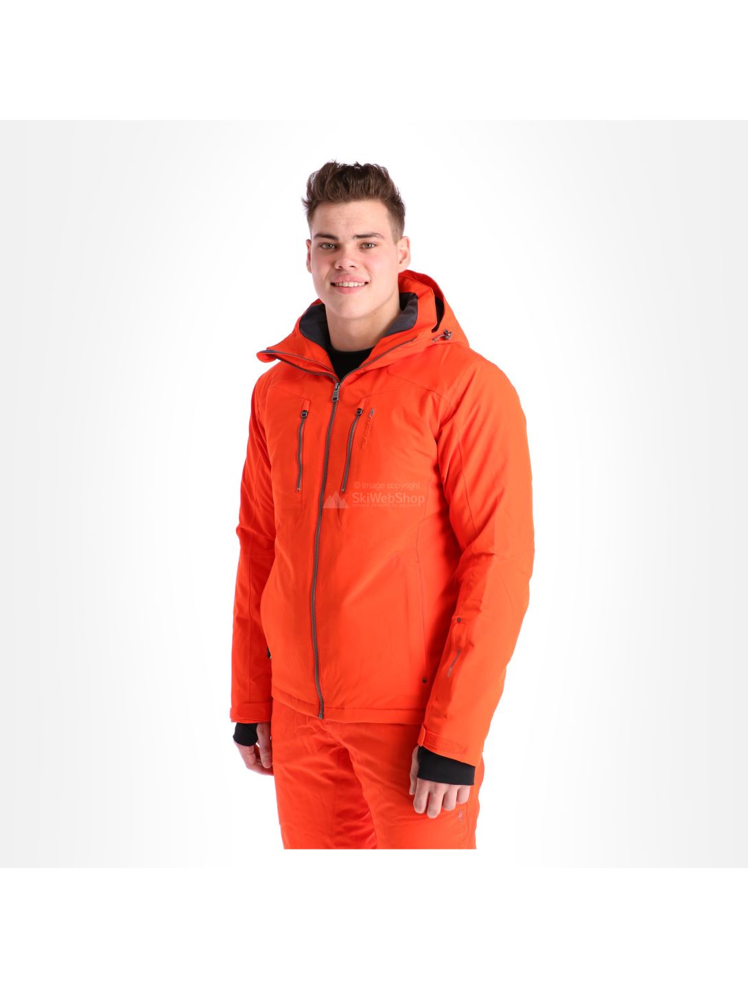 Tenson, Yanis veste de ski hommes orange 