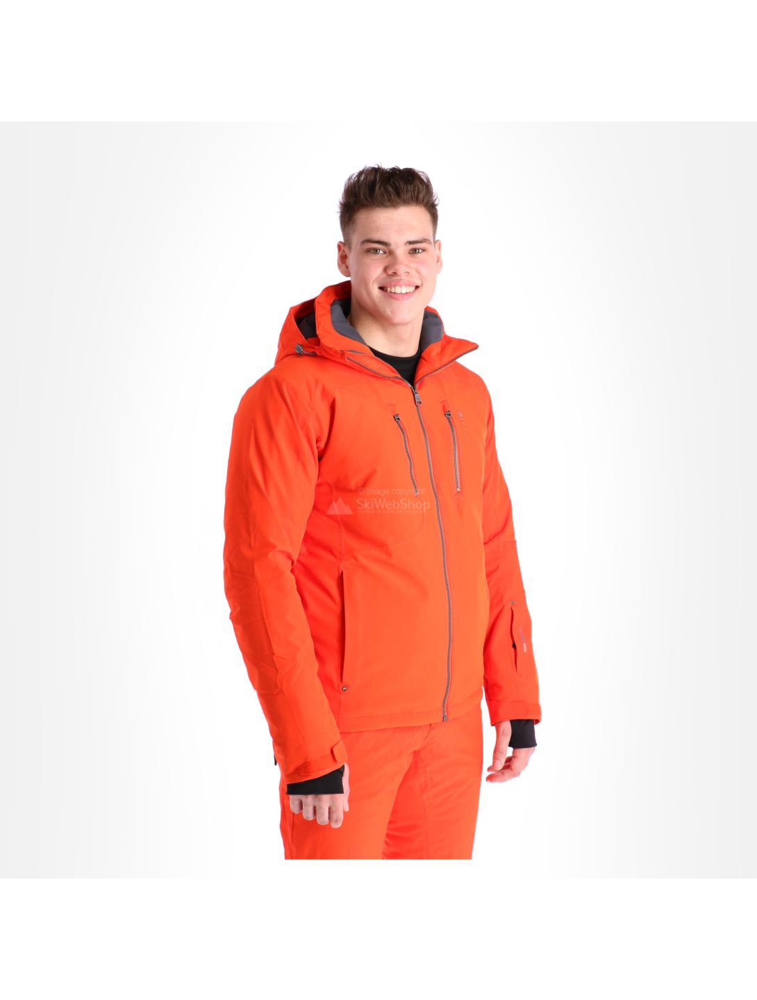 Tenson, Yanis veste de ski hommes orange 