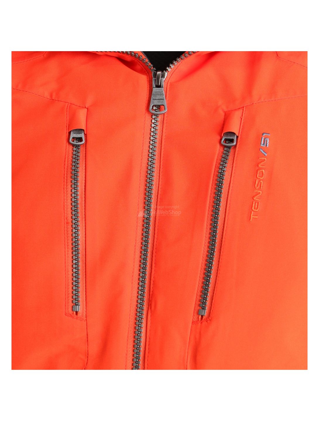 Tenson, Yanis veste de ski hommes orange 