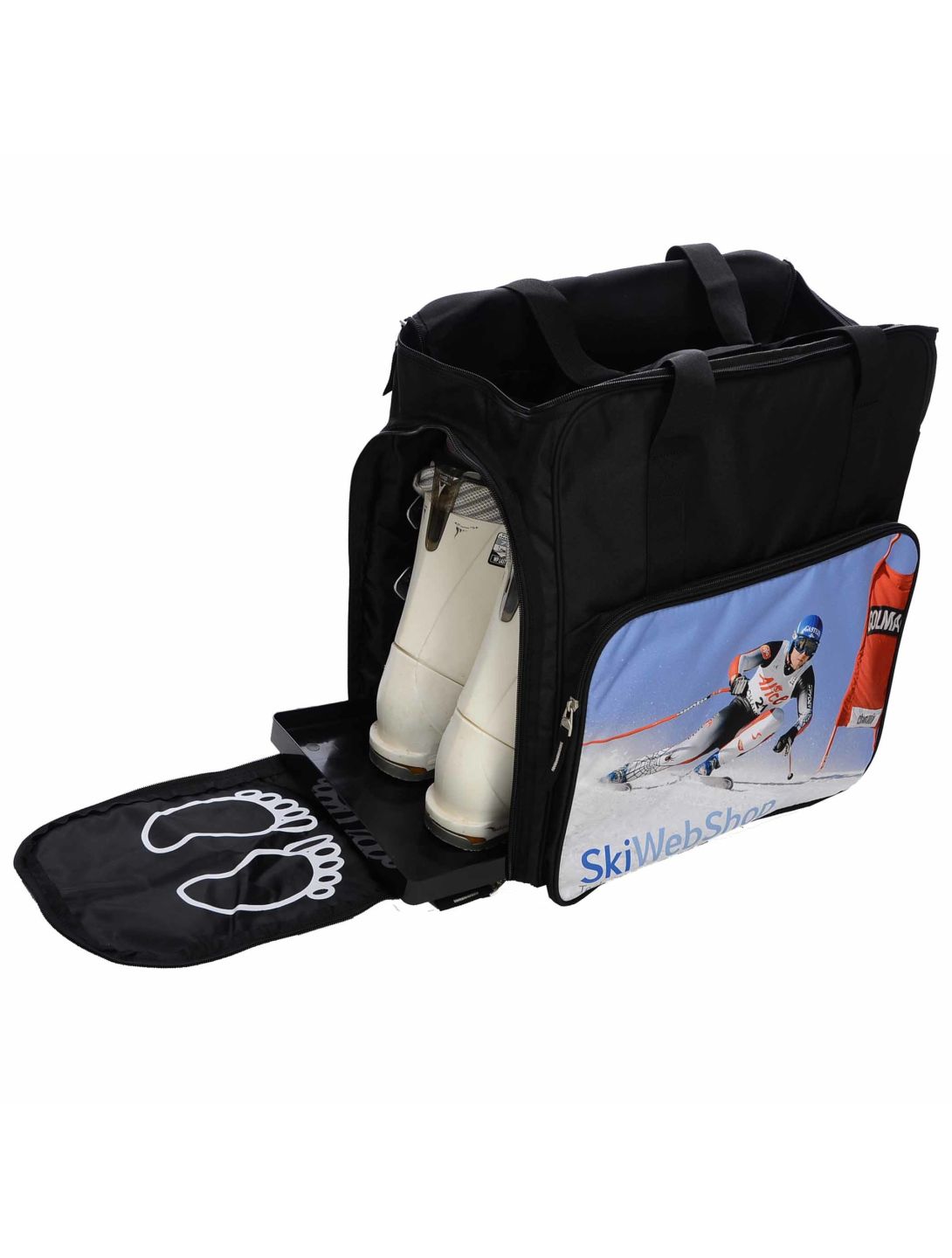 Pro De Con, sac pour chaussures de ski noir 