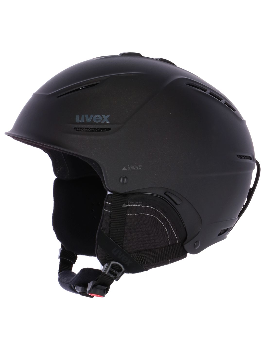 Uvex, P1us 2.0 ski helmet, matt metal black