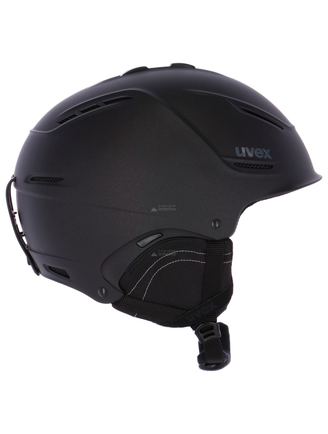 Uvex, P1us 2.0 ski helmet, matt metal black