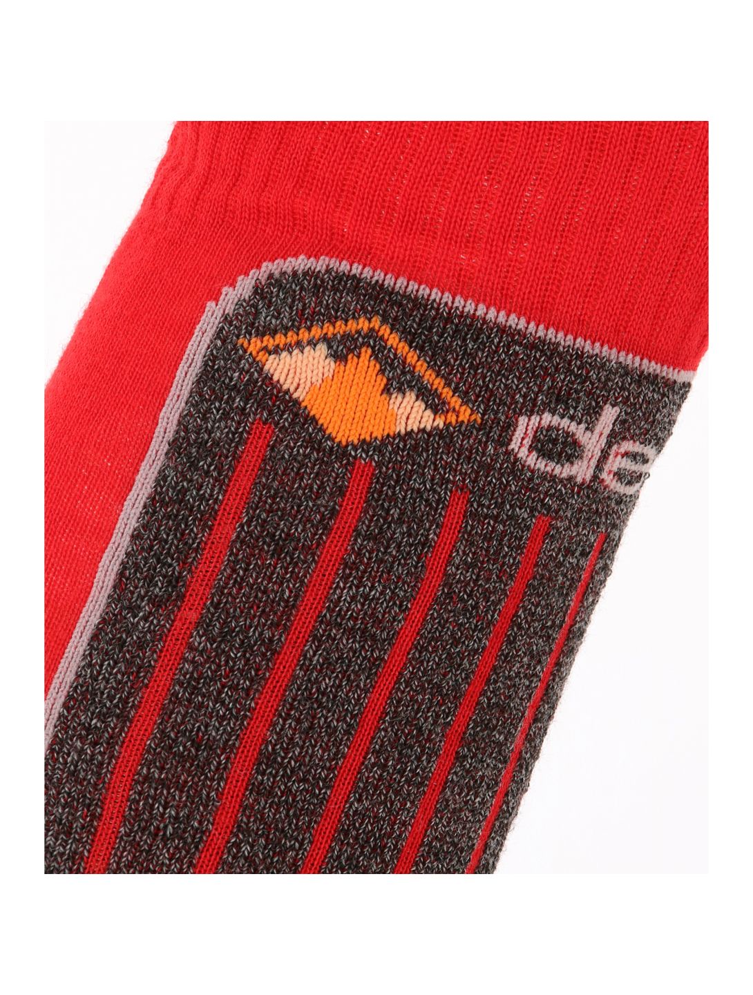 Deluni, Gaia chaussettes de ski unisexe Red rouge 