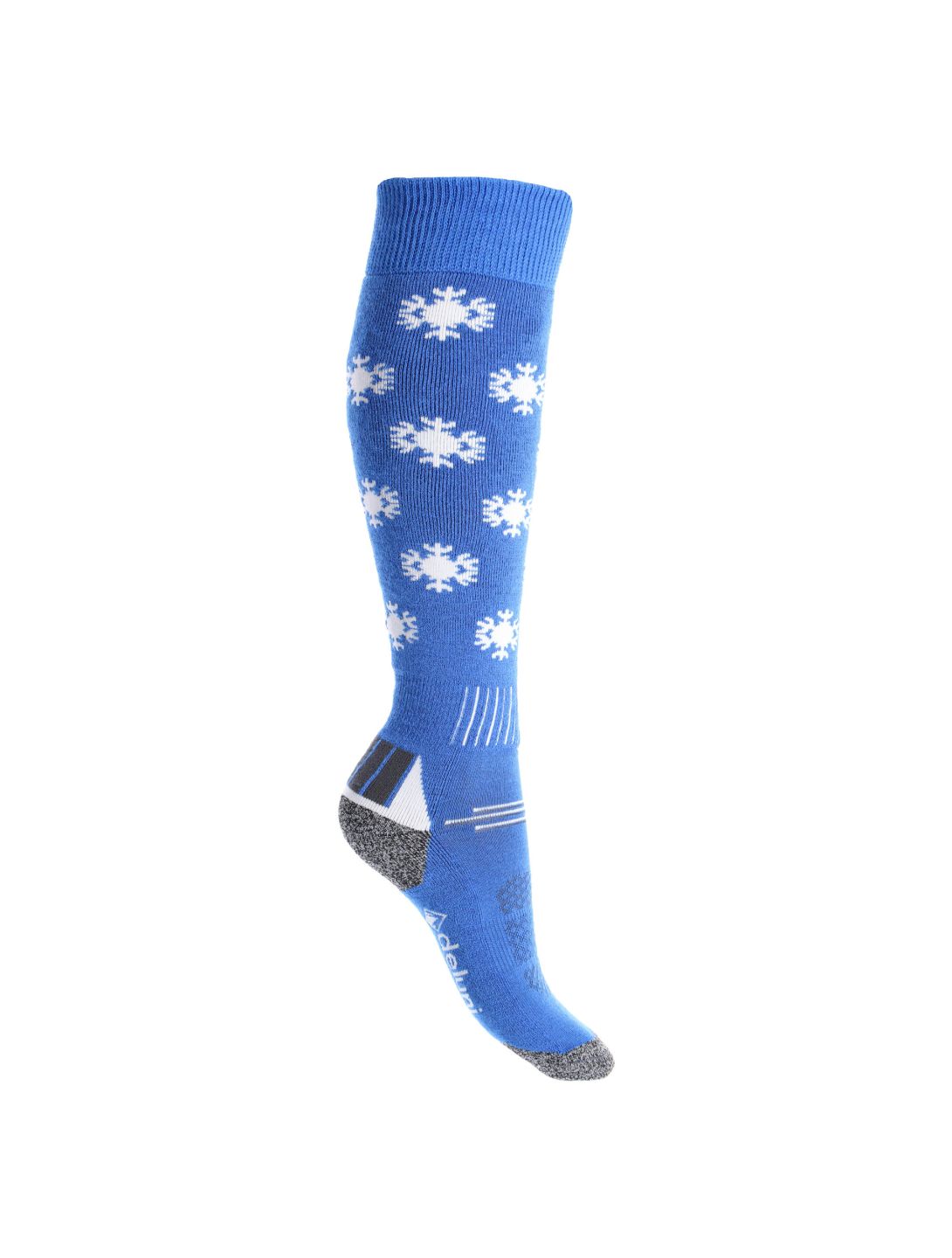 Deluni, Joyride chaussettes de ski unisexe Snowflakes multicolore 