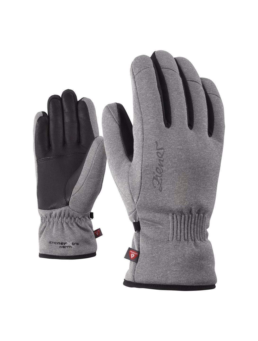 Ziener, Karine AS PR gants de ski femmes melange gris 